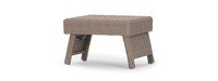 Portofino® Repose 17 Piece Sunbrella® Wood Sectional Estate Set & Umbrella - Laguna Blue