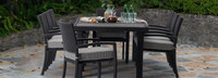 Portofino® Repose 19 Piece Sunbrella® Outdoor Motion Estate Set - Dove