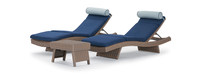 Portofino® Repose 19 Piece Sunbrella® Outdoor Estate Collection - Laguna Blue