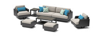Portofino® Comfort 20 Piece Sunbrella® Motion Wood Estate and Furniture Cover Set - Dove Gray