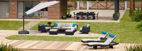 Portofino® Comfort 20 Piece Sunbrella® Motion Wood Estate and Furniture Cover Set - Dove Gray