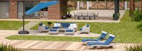 Portofino® Comfort 20 Piece Sunbrella® Motion Wood Estate and Furniture Cover Set - Laguna Blue