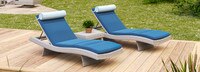 Portofino® Comfort 20 Piece Sunbrella® Motion Wood Estate and Furniture Cover Set - Laguna Blue