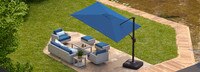 Portofino® Comfort 20 Piece Sunbrella® Motion Wood Estate and Furniture Cover Set - Laguna Blue