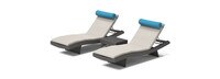 Portofino® Repose 20 Piece Sunbrella® Motion Wood Estate and Furniture Cover Set - Dove Gray