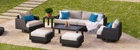 Portofino® Repose 20 Piece Sunbrella® Motion Wood Estate and Furniture Cover Set - Dove Gray