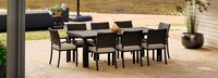 Portofino® Repose 20 Piece Sunbrella® Motion Wood Estate and Furniture Cover Set - Dove Gray
