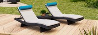 Portofino® Repose 20 Piece Sunbrella® Motion Wood Estate and Furniture Cover Set - Dove Gray