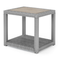 Portofino® Comfort Faux Wood Side Table - Gray