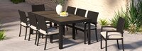 Portofino® Comfort 9 Piece Wood Dining Set - Dove Gray