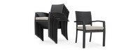 Portofino® Comfort 9 Piece Wood Dining Set - Taupe Mist