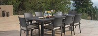 Portofino® Comfort 9 Piece Wood Dining Set - Taupe Mist