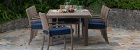 Portofino® Repose 9 Piece Sunbrella® Outdoor Dining Set - Laguna Blue