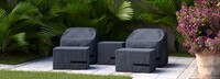 Milea 5 Piece Club Seating Furniture Cover Set