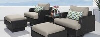Portofino® Comfort 5 Piece Club Chair Furniture Cover Set
