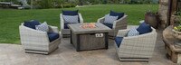 Cannes™ 5 Piece Fire Chat Furniture Cover Set