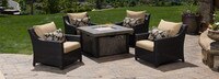 Deco™ 5 Piece Fire Chat Furniture Cover Set