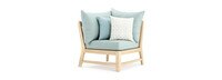 33x33 Corner Chair Zipper Furniture Cover