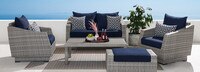 Cannes™ 5 Piece Love and Club Seating Furniture Cover Set