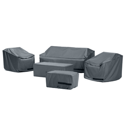 Deco™ 5 Piece Love and Club Seating Furniture Cover Set