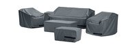 Cannes™ 6 Piece Love and Club Seating Furniture Cover Set