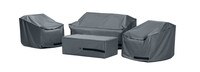 Portofino® Affinity 4 Piece Loveseat Group Furniture Cover Set