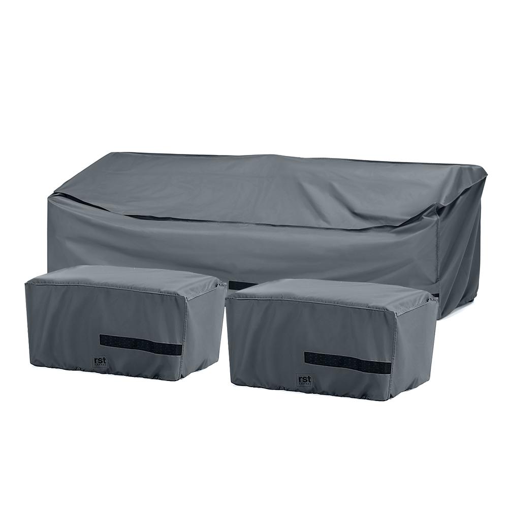 Grantina 88in Sofa & Ottomans Furniture Cover Set