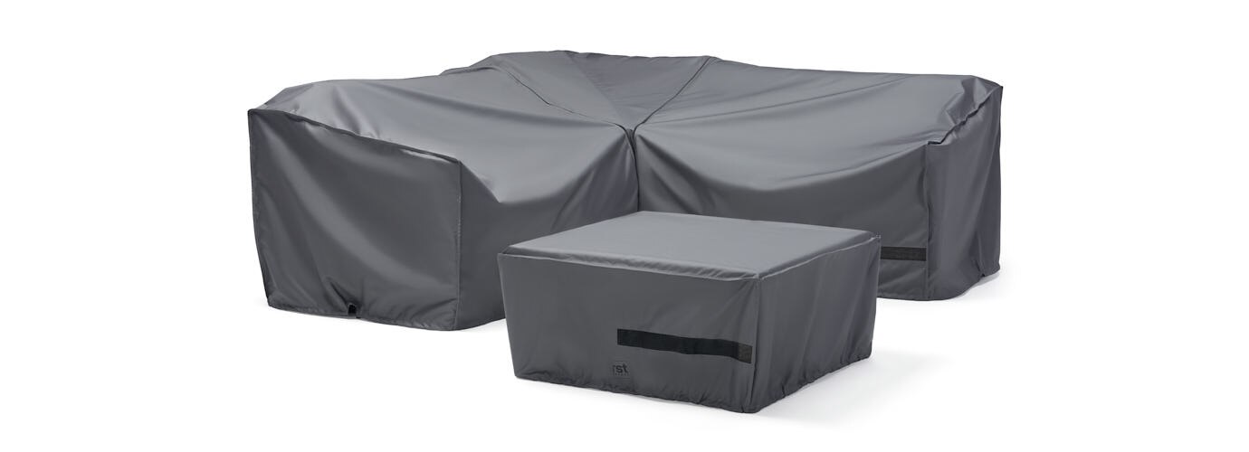 Milo 4 Piece Sectional Furniture Cover Set