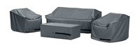 Vera 4 Piece Seating Furniture Cover Set