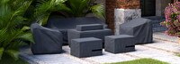 Milea 6 Piece Motion Fire Seating Furniture Cover Set
