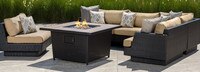 Portofino® Comfort 6 Piece Sectional Fire Seating Furniture Cover Set