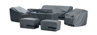 Portofino® Comfort 7 Piece Club Fire Seating Furniture Cover Set