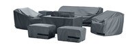Portofino® Casual 7 Piece Motion Fire Seating Furniture Cover Set