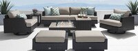 Portofino® Casual 7 Piece Motion Fire Seating Furniture Cover Set