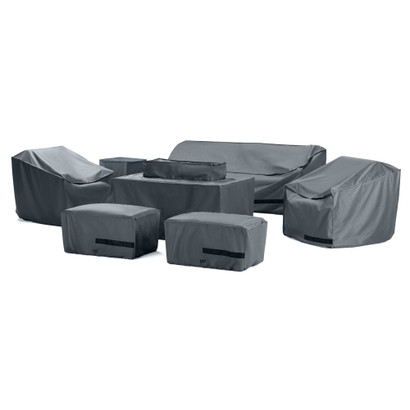 Portofino® Casual 7 Piece Motion Fire Seating Furniture Cover Set