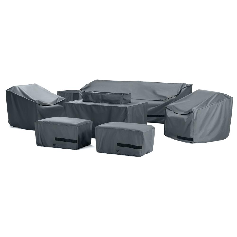 Portofino® Comfort 8 Piece Motion Fire Seating Furniture Cover Set