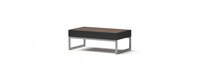 Milo™ Espresso 78in Sofa & Coffee Table Set - Moroccan Cream