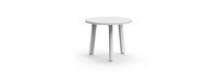 Santorini Outdoor Side Table - White