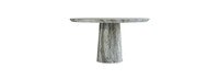 Grover Outdoor Stone Dining Table - Gray