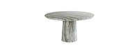 Grover Outdoor Stone Dining Table - Gray