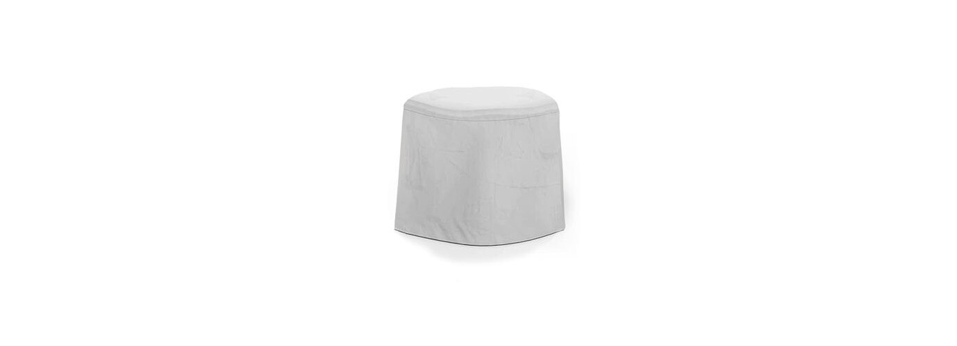 Sanibel Outdoor Round Side Table Cover - Gray