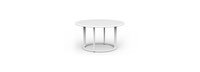 Sanibel Outdoor Round Side Table - White