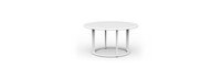 Sanibel Outdoor Round Side Table - White