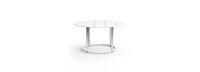 Sanibel Outdoor Round Side Table - White