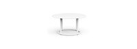 Sanibel Outdoor Round Side Table - White