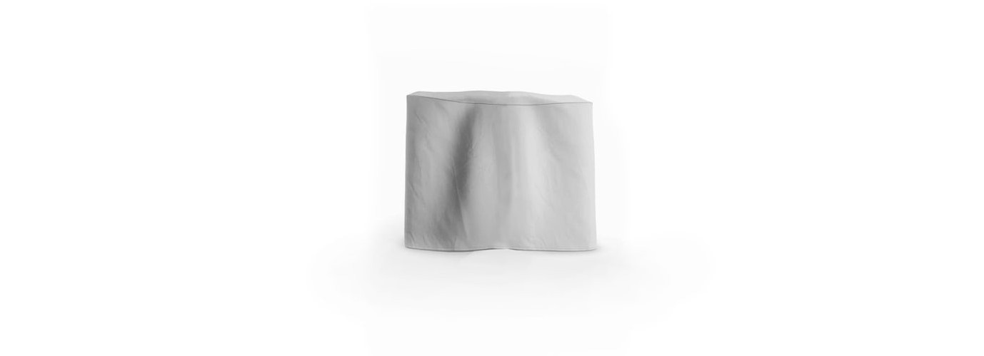 Sanibel Outdoor Square Side Table Cover - Gray