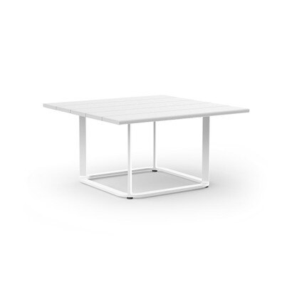 Sanibel Outdoor Square Side Table - White