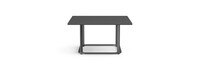 Sanibel Outdoor Square Side Table - Zinc
