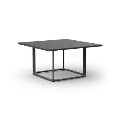 Sanibel Outdoor Square Side Table - Zinc
