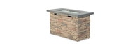 Sego Lily™ Sage 42x20 Stone Fire Table - Gray